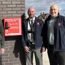 Councillor Casey, Steve Chew, and Bruno Coppola