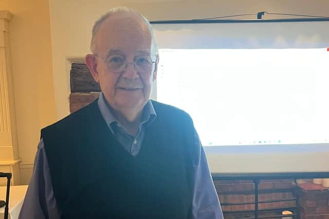 Philip Lawrence gave tips on how to recognise a scam