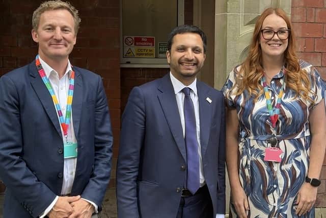 Kelvin Donald, Mr Bhatti and Zoe Free