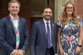 Kelvin Donald, Mr Bhatti and Zoe Free