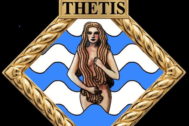 Pin badge for HMS Thetis