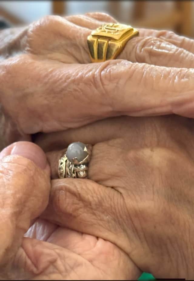 John and Dorothy's wedding rings