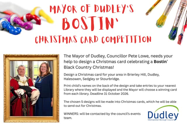 The 'Bostin Christmas Card Competition