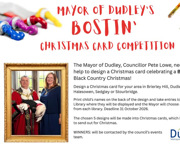 The 'Bostin Christmas Card Competition