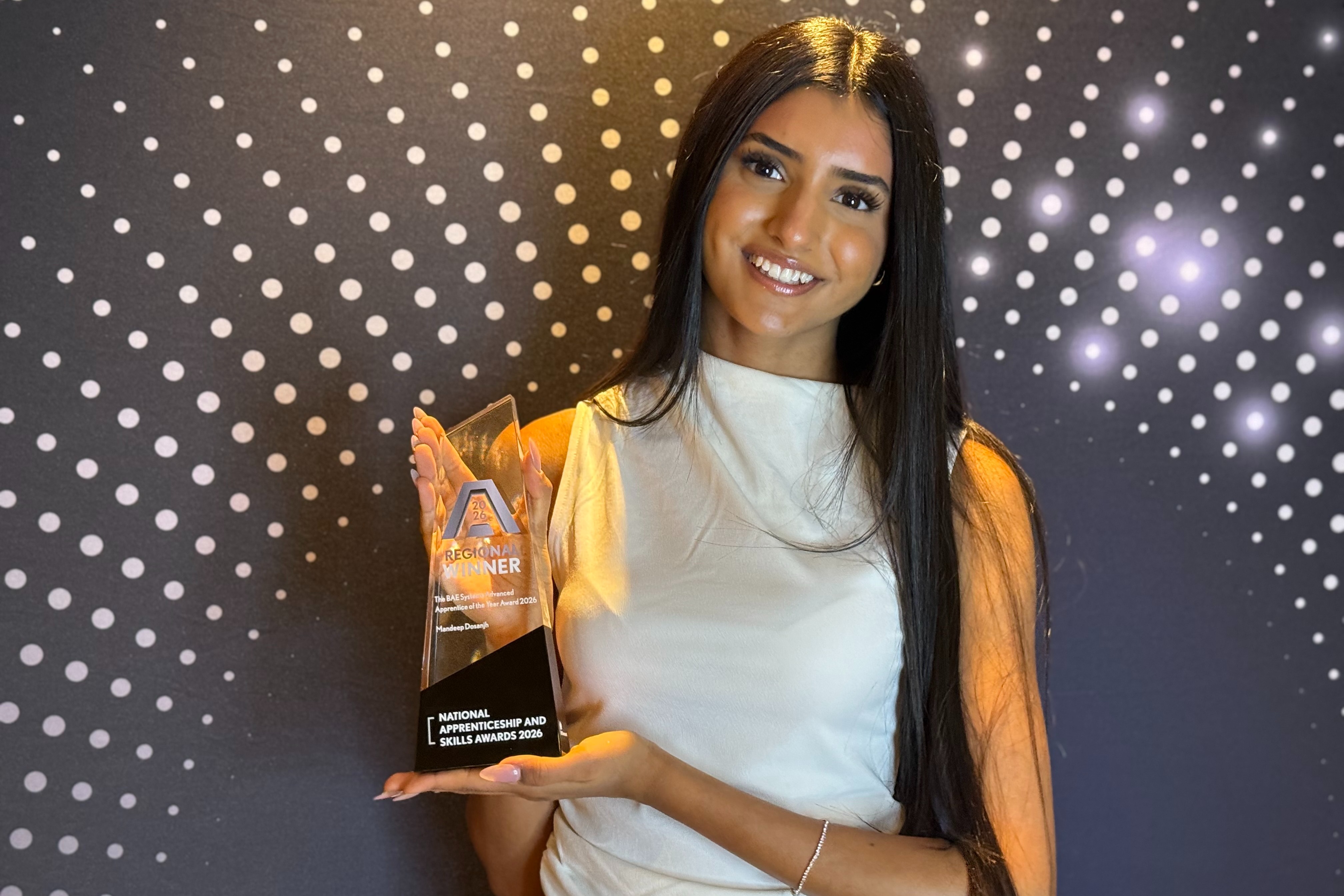 Dudley apprentice wins regional award and heads for national final
