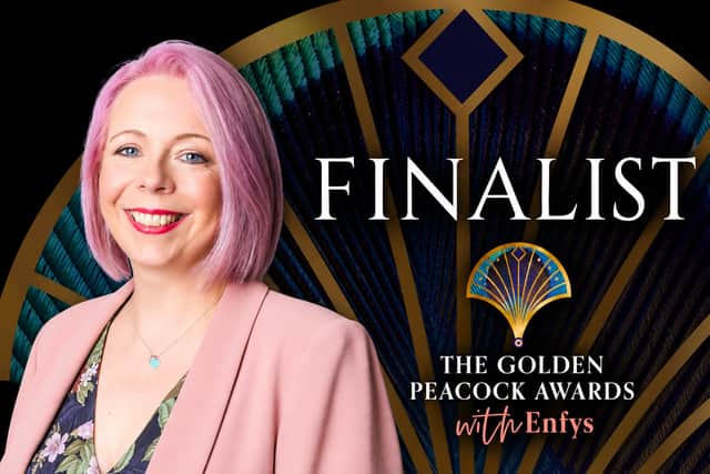 Dr Clare Roberts-Molloy - Finalist in the Golden Peacock Awards
