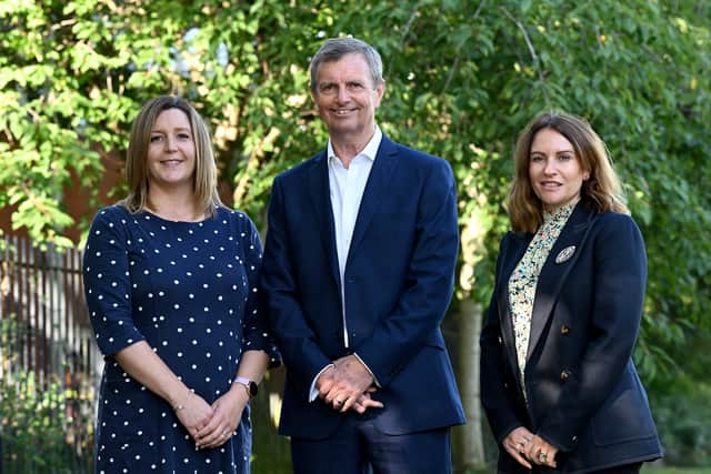 Rachael Bibby, Head of Land and Planning (Left), Colin Cole, CEO (Middle) and Rachel Cartwright, Land Director (Right).