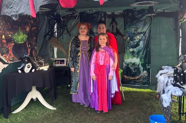 Local families all rally together to bring the maze to life!