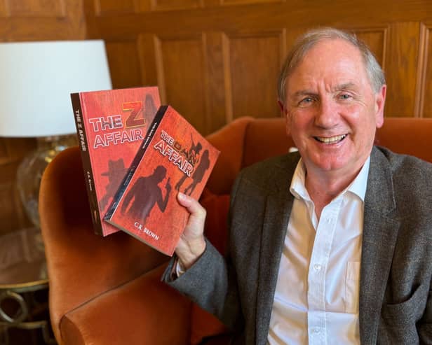 CK Brown’s new Philip Trent spy thriller, The Ban Affair, is out now on Amazon and Waterstones.