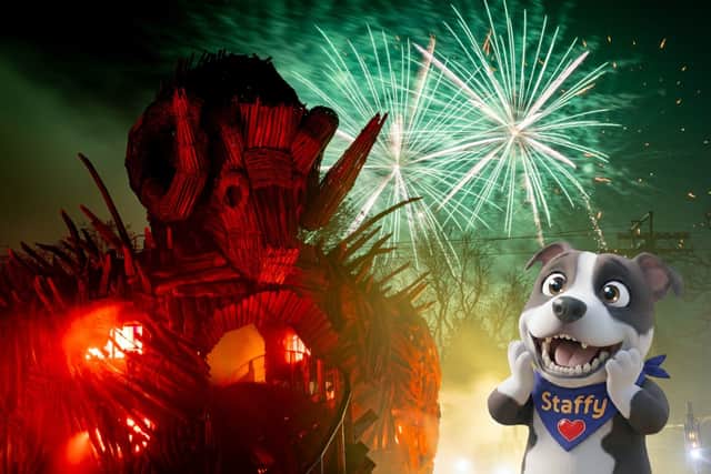 Alton Tower's thrilling Wicker Man rollercoaster