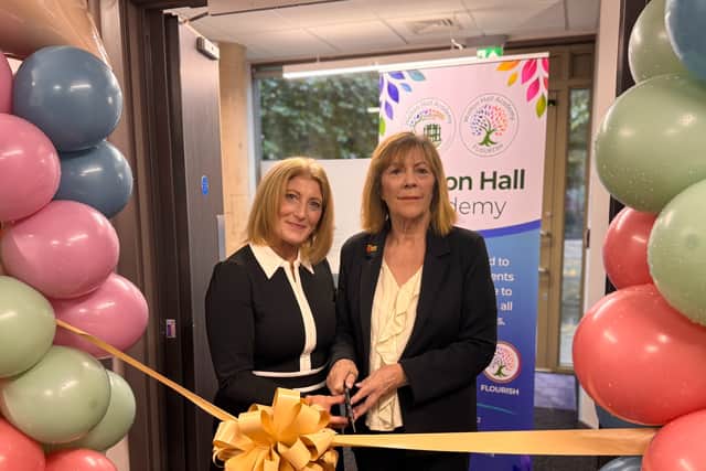 Julie Wood and Janet Higgins open new learning hub