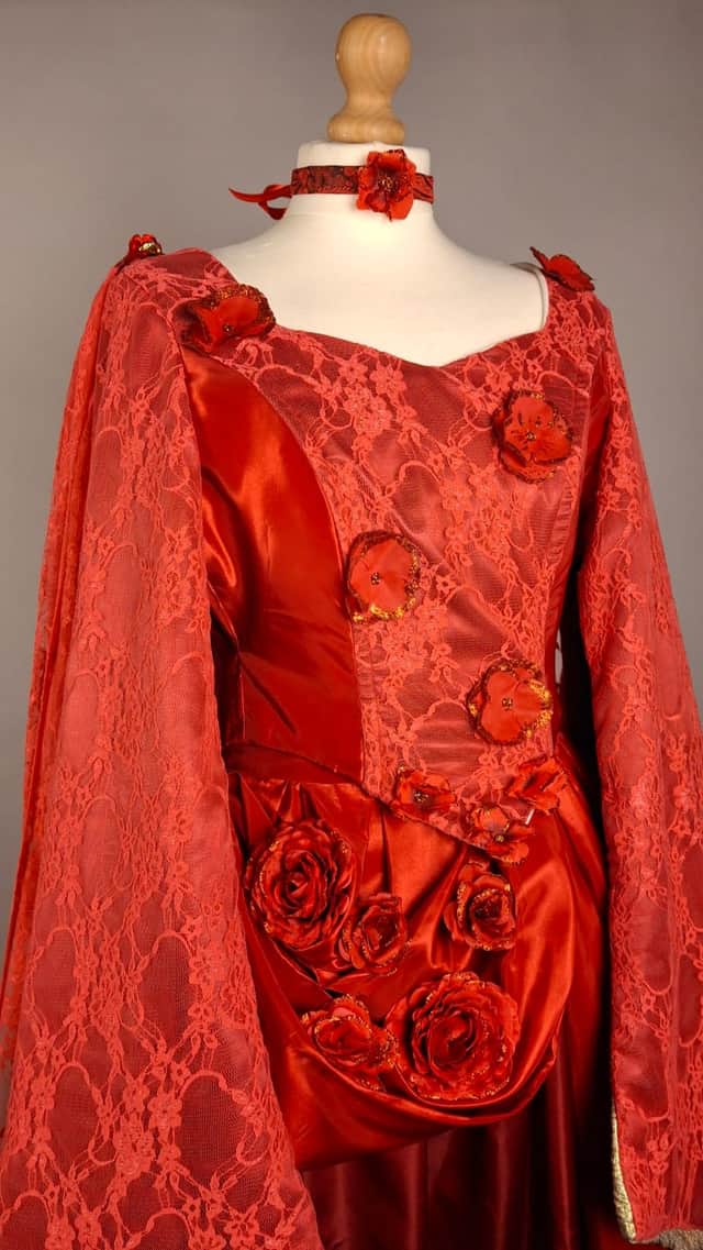 Student made costume from the Dracula production