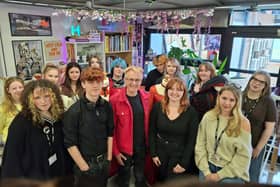 Fashion and Textiles students from South Staffordshire College create costumes for Lichfield Players Dracula production