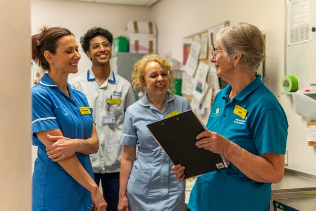 NHS volunteers