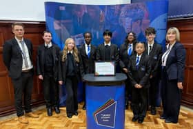 Pupils from St James Academy, Dudley