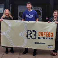 Hospice to open first café at Staffordshire marina