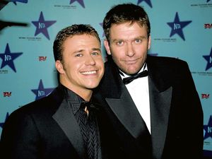 Big Brother contestants Craig Phillips (left) and 'Nasty' Nick Bateman