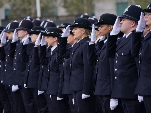 Metropolitan Police recruits