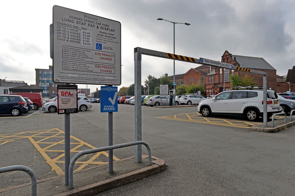 The Edward Street car park in West Bromwich is one of those impacted by the plans