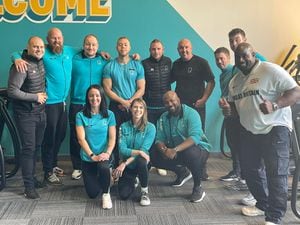 Kevin Brown with the Puregym team