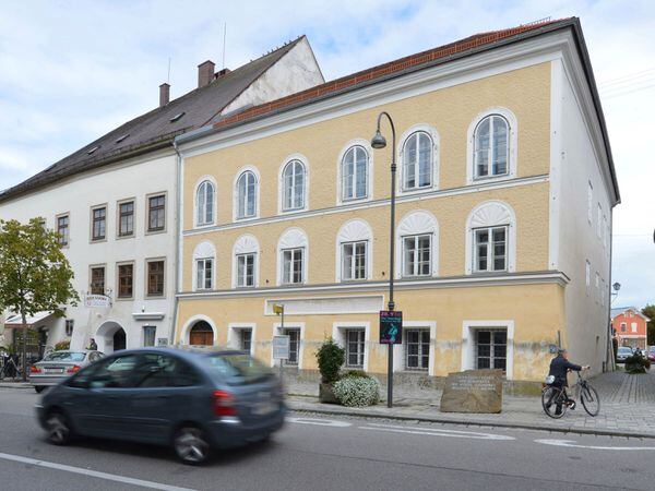 Adolf Hitler’s birth house in Braunau am Inn, Austria