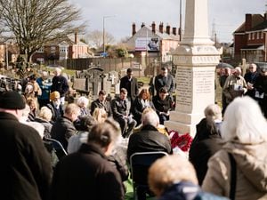 A special ceremony was held at Tipton Cemetery to mark the 100th anniversary of the tragedy.