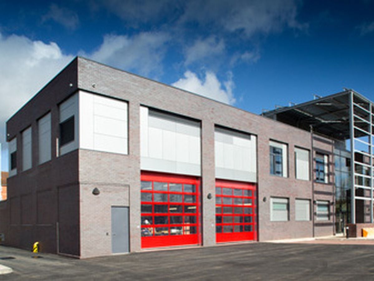 Staff were scrambled from Bromsgrove Fire Station to save the child