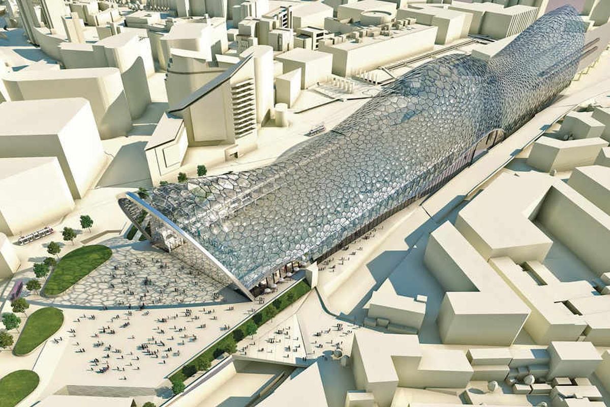 Space-age design as Birmingham HS2 station revealed