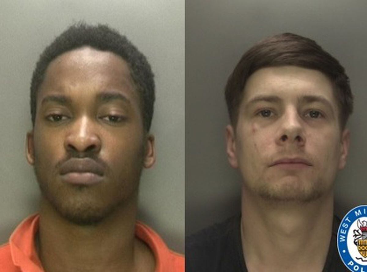 Kamaal Gibbs and Edward Roberts have been jailed. Image: West Midlands Police