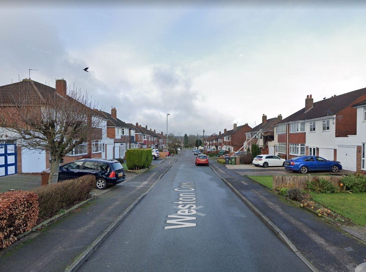 Fire crews were called to an address on Weston Crescent in the early hours where a fire had broken out. Photo: Google Street Map