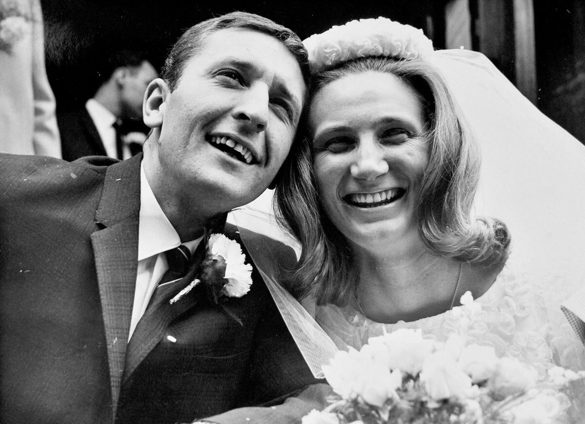 Hugh and Anita were married in Huddersfield in 1965