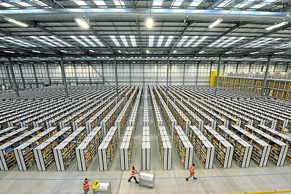 First Look Inside Amazon Rugeley Centre As Christmas Rush Comes