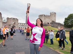 The Queen's Baton Relay visited Dudley Castle during its tour of the Black Country
