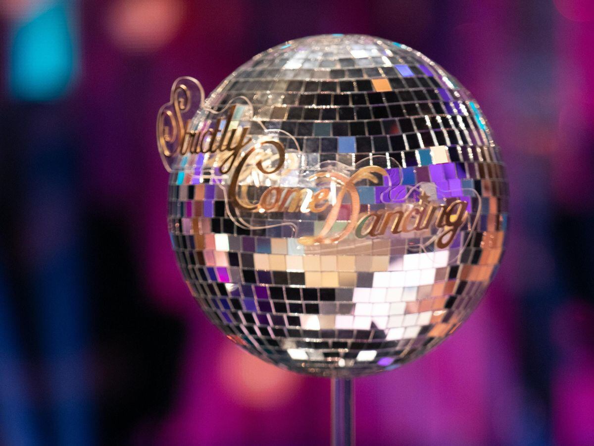 Strictly Come Dancing Christmas Card Get Out Your Glitter Balls! 