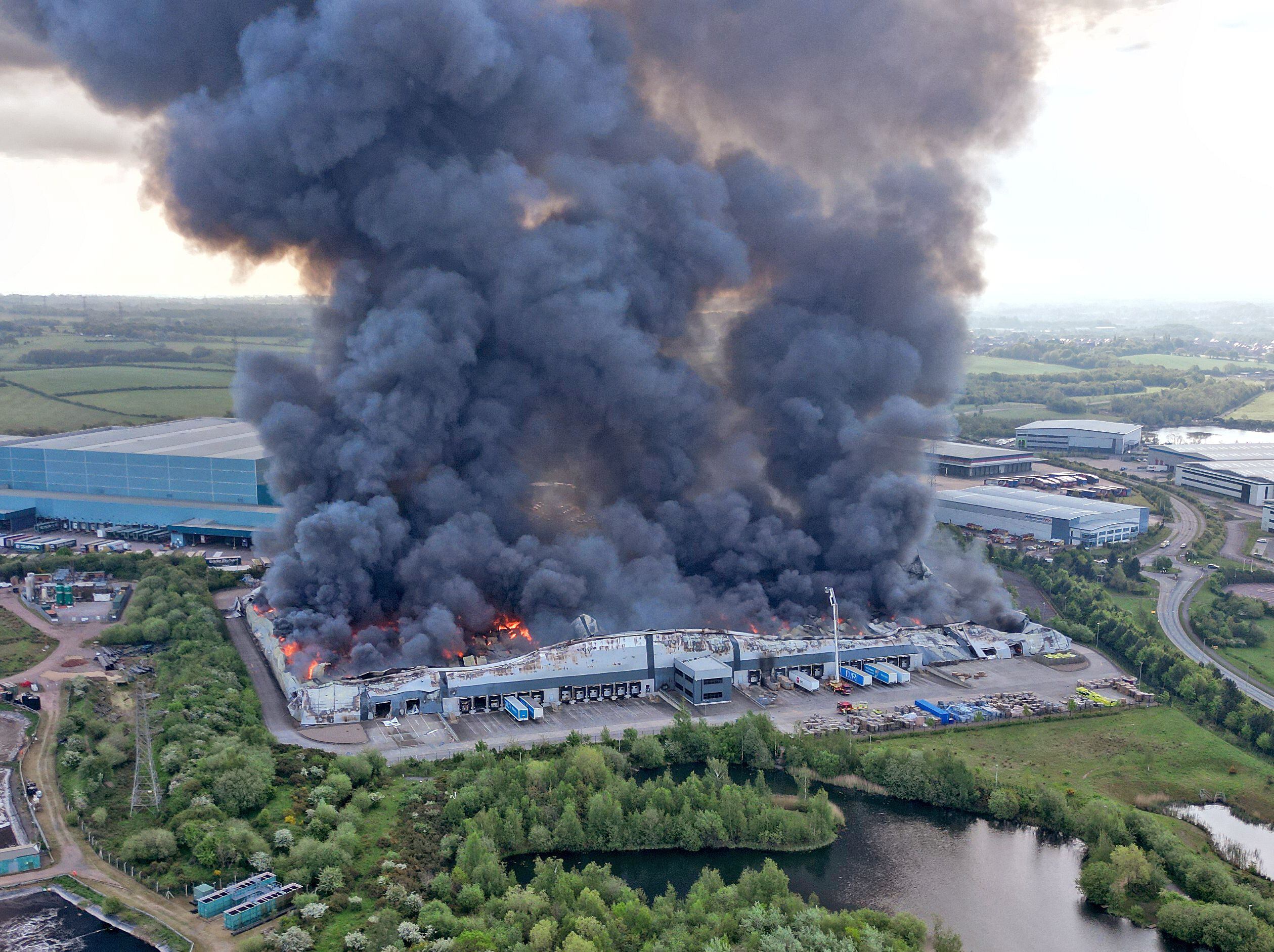 What we know so far about fire which tore through Cannock warehouse more than a week ago