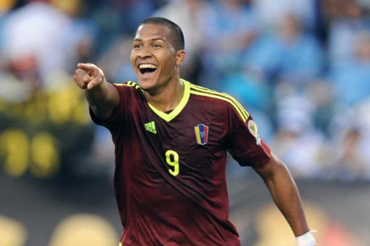 Copa America: Salomon Rondon breaks goal record as Venezuela knock out Uruguay