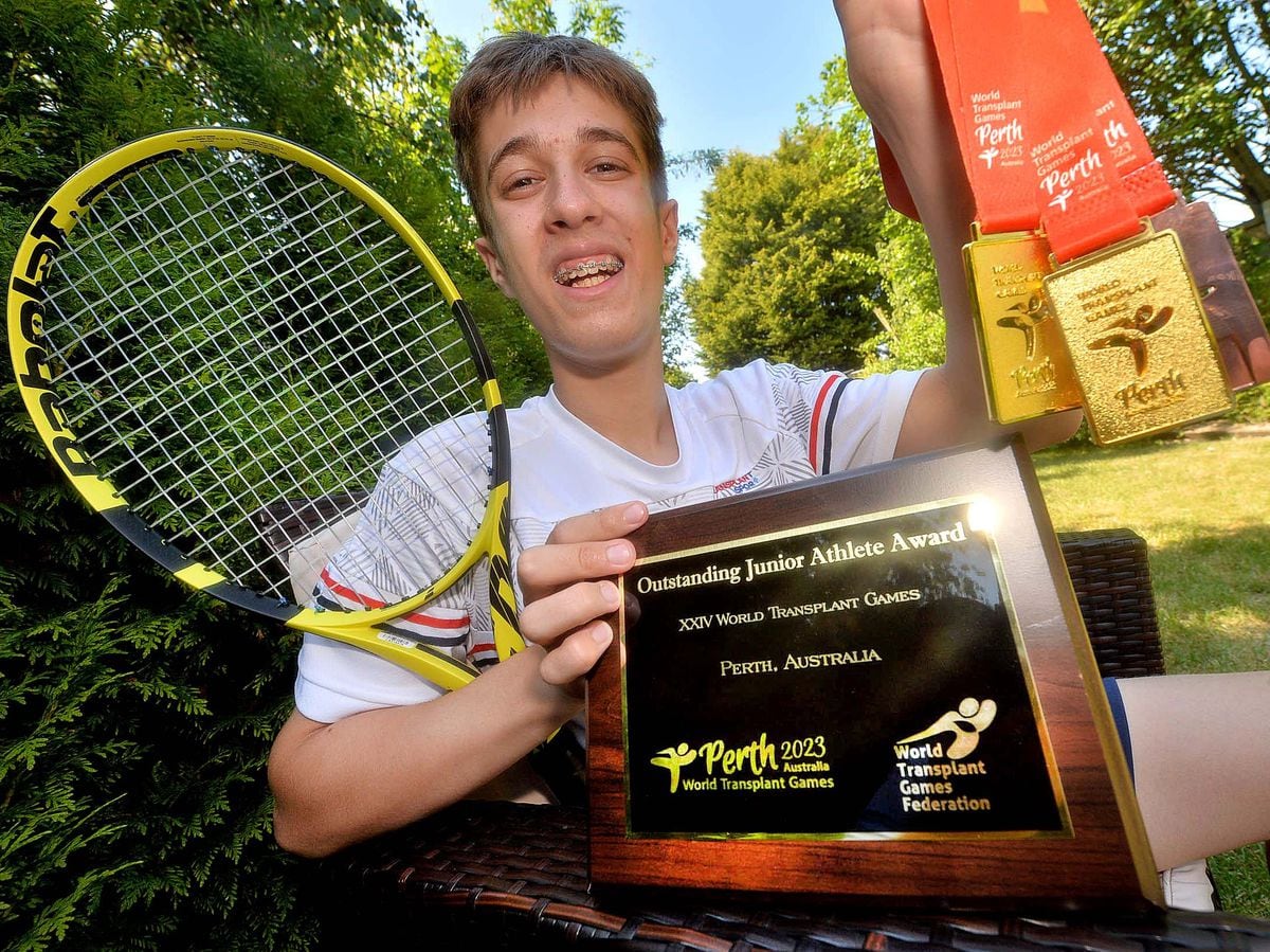 Inspirational teen who had life-saving transplant aged three bags medals at international games