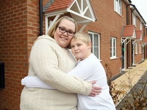 Zara and Oliver Wood are one of many to have moved into the Churchfields development in Kidderminster