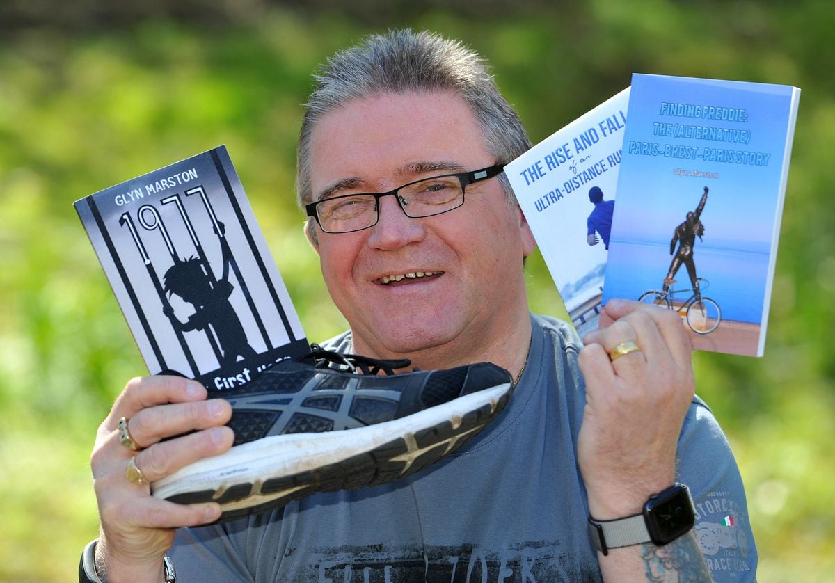 Glyn Marston has written three books in as many months and says his epilepsy doesn’t hold him back from achieving his goals