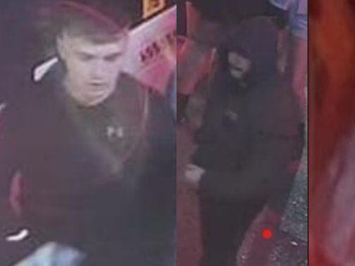 Images issued by police after assault in Birmingham