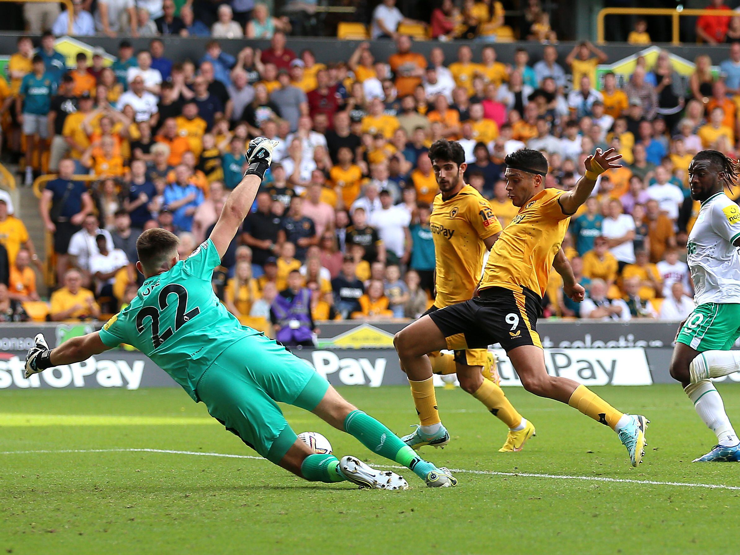Wolves striker Raul Jimenez could return next week claims father