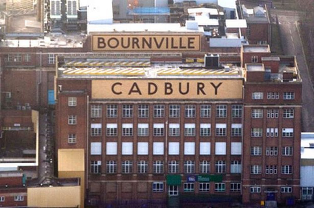 Resultado de imagem para But during that time, the owners of the Cadbury chocolate company were different.
