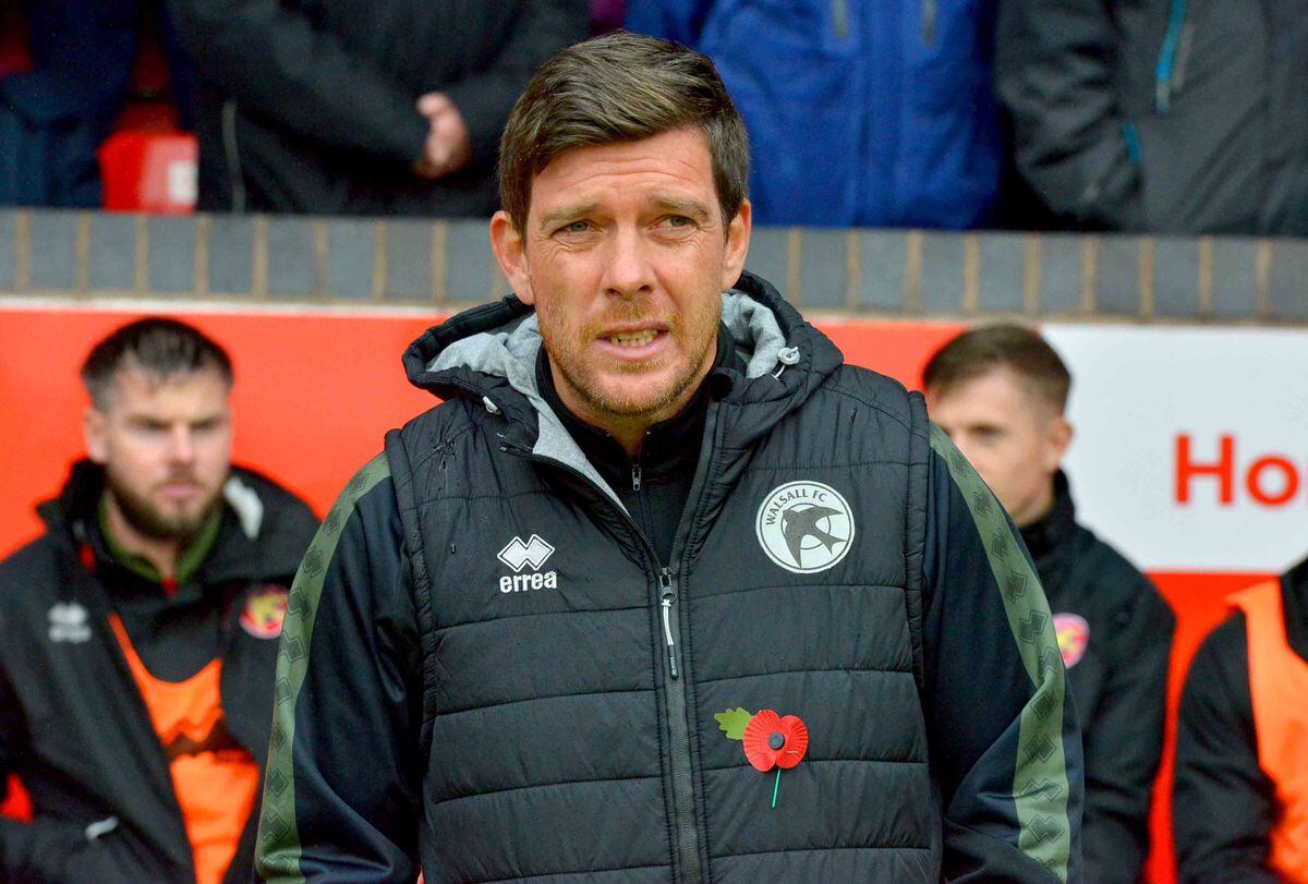 Darrell Clarke is hoping his Saddlers side improve in November