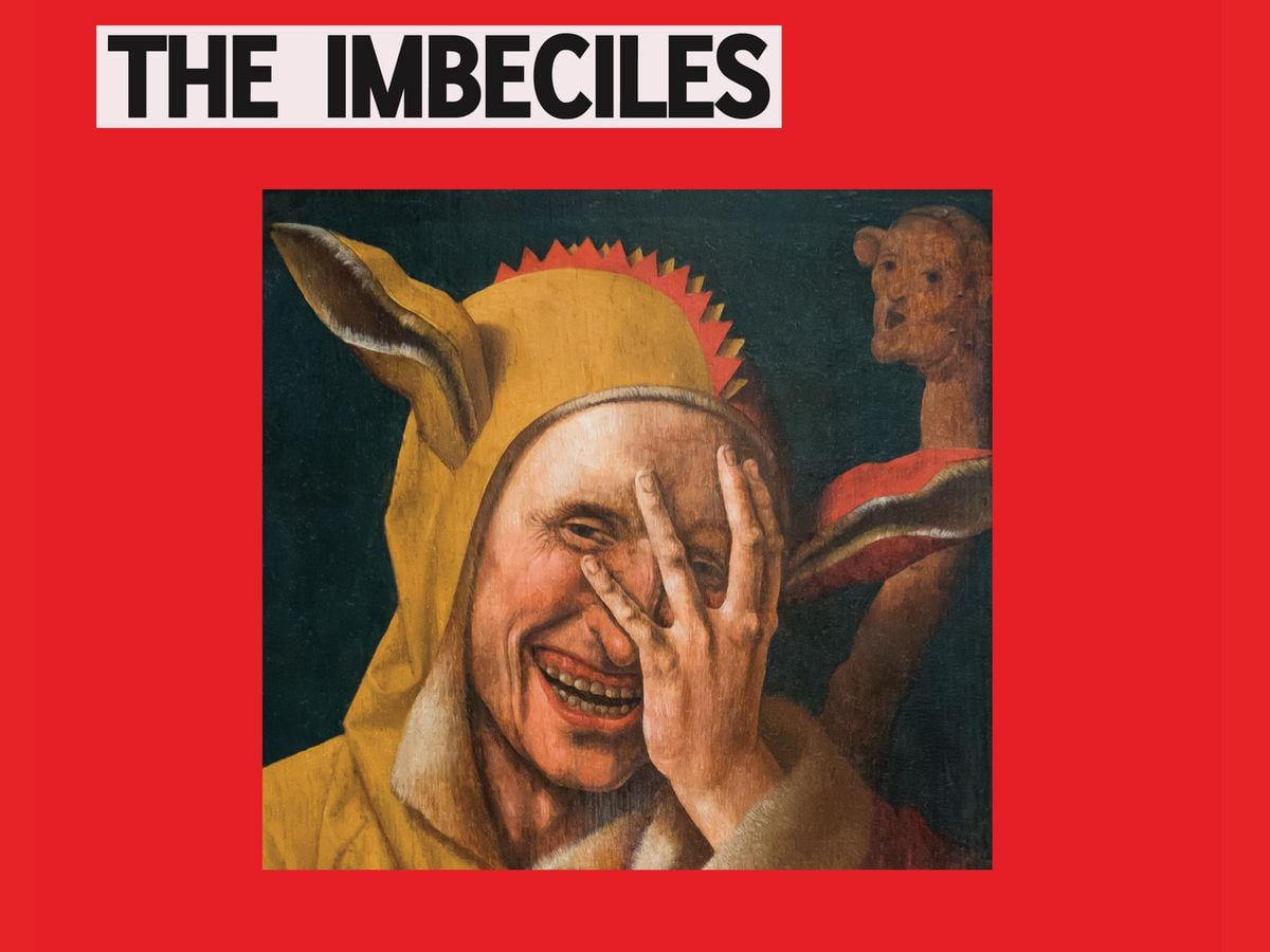 The cover for The Imbeciles' debut album