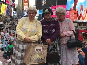 The Dancing Grannies will be getting their groove on at Sutton Coldfield’s Farmers’ Market this Sunday.