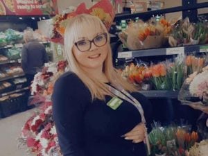 Amy Gripton, 27, saved a man's life after he suffered cardiac arrest whilst shopping in Asda, Sedgley