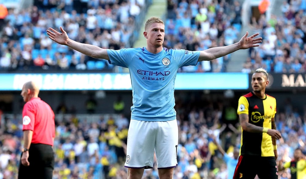 Kevin De Bruyne ruled out of Wolves' clash at Manchester ...