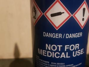 Danger! Smartwhip nitrous dioxide