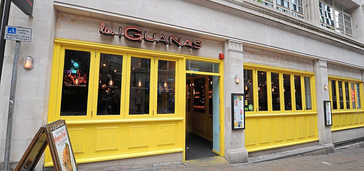 Las Iguanas is a perfect spot for food and drinks after a busy shopping trip