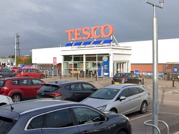 The incident happened in the car park of Tesco in Willenhall. Photo: Google